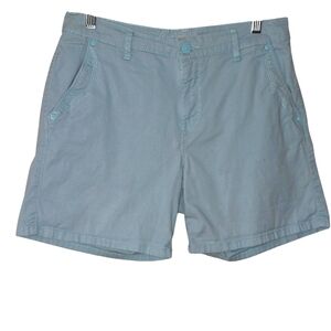 Gloria Vanderbilt Women's Midrise Belted Trouser Shorts Size 6